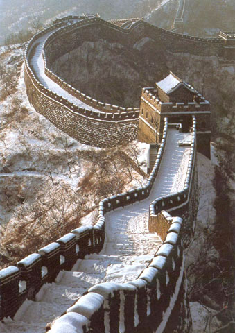 the great wall from outer space