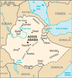 Ethiopia Basic Map